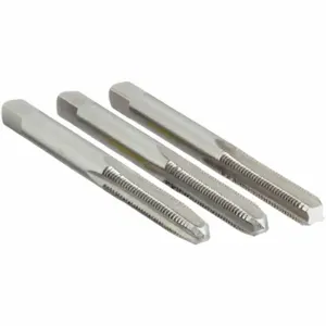 WIDIA 14760 3 Pc Tap Set, M4-0.70, Bottoming, Plug, Taper, 4 Flutes, High Speed Steel | CD2KCU 1C956