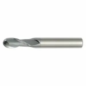 WIDIA 400112005JJ Ball End Mill, 12 mm Milling Dia, 25 mm Length Of Cut, 125 mm Overall Length | CV2BQL 48KJ51