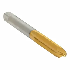 WIDIA 19076 Spiral Point Tap, #12-24 Thread Size, 15/16 Inch Thread Length 2 3/8 Inch Length Tin | CN2TNV VTSPO5043 / 53NA35