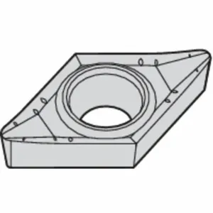 WIDIA DCGT3252AL3 Diamond Turning Insert, Dcgt Insert, Neutral, 5/32 Inch Thick, 1/32 Inch Corner Radius | CV3JYA 433A95