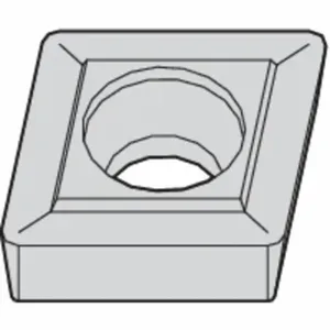 WIDIA CCMT2151 Diamond Turning Insert, Ccmt Insert, Neutral, 3/32 Inch Thick, 1/64 Inch Corner Radius | CV3JBQ 433C77