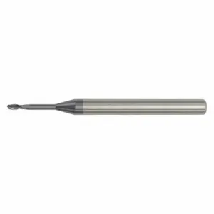 WIDIA 7N0200302RJ Square End Mill, Center Cutting, 2 Flutes, 0.30 mm Milling Dia, 0.40 mm Length Of Cut | CV2ZDJ 48KA81