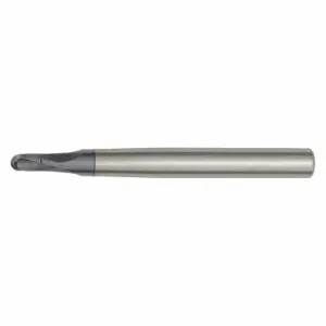 WIDIA 706104002RT Ball End Mill, 4 mm Milling Dia, 4 mm Length Of Cut, Non-Coolant Through | CV2BZJ 48LF07