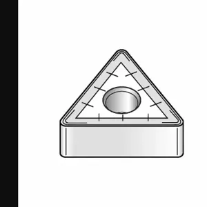 WIDIA TNMM4348 Diamond Turning Insert, 1/2 Inch Inscribed Circle, Neutral, 8 Chip-Breaker | CV3HUP 273PL0