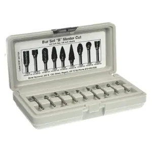 WIDIA M40591 METAL REMOVAL Carbide Bur Set | CV2CVC 2RPV9