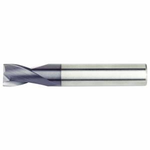 WIDIA D0121000T019S Square End Mill, Center Cutting, 2 Flutes, 10 mm Milling Dia, 19 mm Length Of Cut | CV2ZJD 287LR4