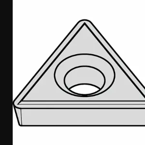 WIDIA TPHH312524LF CG5 Triangle Turning Insert, 0.3860 Inch Inscribed Circle, Neutral, Lf Chip-Breaker | CV3LJC 273RH2