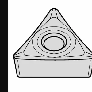 WIDIA TPGT2151HP CG5 Triangle Turning Insert, 1/4 Inch Inscribed Circle, Neutral, Hp Chip-Breaker | CV3LQB 273RL0