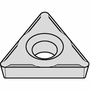 WIDIA TPHH2151 CG5 Triangle Turning Insert, 1/4 Inch Inscribed Circle, Neutral, 11 Degree Clearance Angle | CV3LPB 273RM2