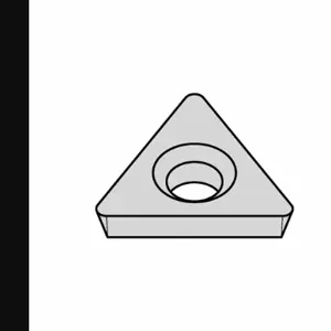 WIDIA TPHB2151M Diamond Turning Insert, 1/4 Inch Inscribed Circle, Neutral, 11 Degree Clearance Angle | CV3HUZ 273RM7