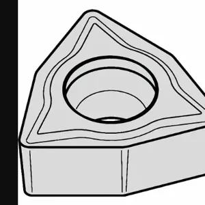 WIDIA WPHT1511 CM1 Insert, 3/16 Inch Inscribed Circle, Neutral, 1/16 Inch Thick, 11 Deg. Clearance Angle | CV2QAM 273RT0