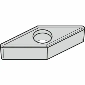 WIDIA GPHW12105 Diamond Turning Insert, Gphw Insert, Neutral, 1/16 Inch Thick, 0.0070 Inch Corner Radius | CV3KMA 273RV0