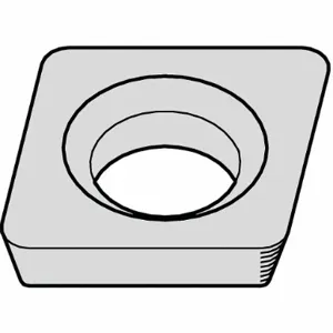 WIDIA CDHB1206X0 Diamond Turning Insert, Cdhb Insert, Neutral, 3/64 Inch Thick, 0.05 mm Corner Radius | CV3JFG 273TC0