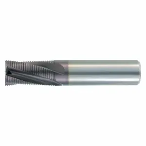 WIDIA TC4S1R13005 Corner Chamfer End Mill, 1/2 Inch Milling Dia, 4 1/2 Inch Overall Length | CV2DKU 48HY89