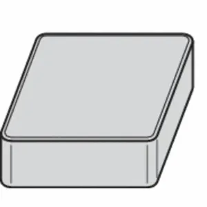 WIDIA ENG453T0820 Diamond Turning Insert, Alumina Ceramic, Neutral, 5/16 Inch Thick, 4 Cutting Edges | CV3MWK 433D58