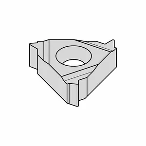 WIDIA 5IR60ISO Threading Insert, Metric/Iso, Internal, 5Ir Insert, Right Hand, 5/8 Inch Inscribed Circle | CV3GRK 273MX3