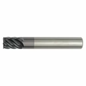 WIDIA TR4S6725018 Square End Mill, Center Cutting, 6 Flutes, 1 Inch Milling Dia, 4 Inch Length Of Cut | CV3BKB 48GU54