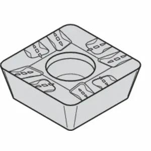 WIDIA SDMT54PDRMH Square Milling Insert, 5/8 Inch Inscribed Circle, 3/64 Inch Corner Radius | CV2TKX 444U56