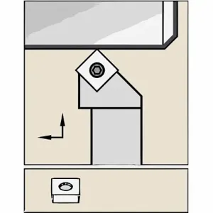 WIDIA NGP2M300R Parting And Grooving Insert, 2 Insert Size, Right Hand, 2 Seat Size, 3.00 mm Max. Grooving | CR4ZRP 273VY7