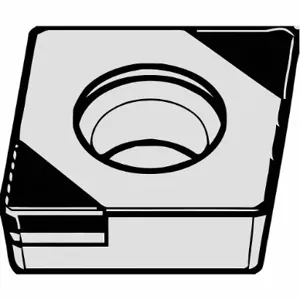 WIDIA CCGW432S0415MT Diamond Turning Insert, High Cbn, Neutral, 3/16 Inch Thick, 1/32 Inch Corner Radius | CV3KMN 274AM2