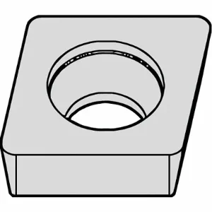 WIDIA RCGV23T0420 Diamond Turning Insert, 0.2500 Inch Inscribed Circle, Neutral, Turning | CV3HTE 273ZC5