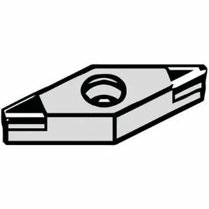 WIDIA VBGW331S0415MT Diamond Turning Insert, Vbgw Insert, Neutral, 3/16 Inch Thick, 1/64 Inch Corner Radius | CV3KQH 274JA9