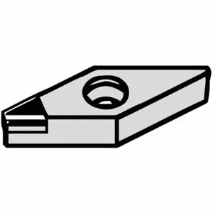 WIDIA VBGW221FST Diamond Turning Insert, Vbgw Insert, Neutral, 1/8 Inch Thick, 1/64 Inch Corner Radius | CV3KQF 274AP6