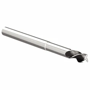 WIDIA 3AF9E16028RET UNCOATED Corner Radius End Mill, 3 Flutes, 0.6250 Inch Milling Dia, 0.7500 Inch Length Of Cut | CV2FEQ 785VT7