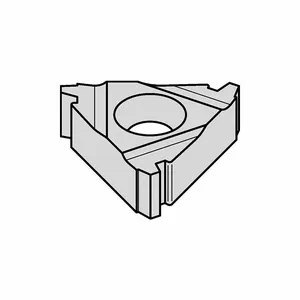 WIDIA 4IR4TR Threading Insert, Internal, 4Ir Insert, Right Hand, 1/2 Inch Inscribed Circle | CV3GKD 273NC9