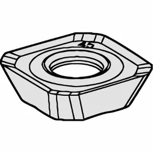 WIDIA SEPT13T3AGENMM Square Milling Insert, 0.5280 Inch Inscribed Circle, 1.50 mm Corner Radius | CV2TEX 274CT9