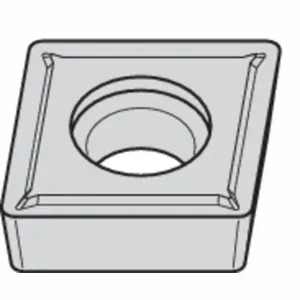 WIDIA CCMT21521P Diamond Turning Insert, Ccmt Insert, Neutral, 3/32 Inch Thick, 1/32 Inch Corner Radius | CV3JAQ 433G14