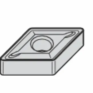 WIDIA DNMG4426P Diamond Turning Insert, Dnmg Insert, Neutral, 1/4 Inch Thick, 1/32 Inch Corner Radius | CV3KCZ 433H59