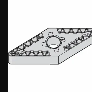 WIDIA VNMG333UR Diamond Turning Insert, Vnmg Insert, Neutral, 3/16 Inch Thick, 3/64 Inch Corner Radius | CV3KWY 433X90