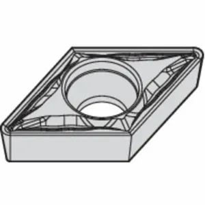 WIDIA DCMT3251FP Diamond Turning Insert, Dcmt Insert, Neutral, 5/32 Inch Thick, 1/64 Inch Corner Radius | CV3KAK 433M20