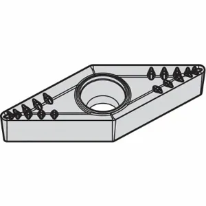 WIDIA VBMT332MP Diamond Turning Insert, Vbmt Insert, Neutral, 3/16 Inch Thick, 1/32 Inch Corner Radius | CV3KRA 433L92