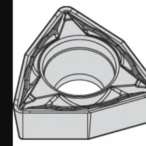 WIDIA WPMT3252FP WP25CT Turning Insert, 3/8 Inch Inscribed Circle, Neutral, 5/32 Inch Thick, Fp Chip-Breaker | CV3MLQ 433M39