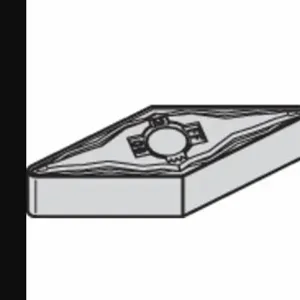 WIDIA VNMG331FF Diamond Turning Insert, Vnmg Insert, Neutral, 3/16 Inch Thick, 1/64 Inch Corner Radius | CV3KWJ 433V50