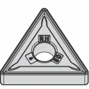 WIDIA TNMG333RH WP25CT Triangle Turning Insert, 3/8 Inch Inscribed Circle, Neutral, Rh Chip-Breaker | CV3LYT 433T09