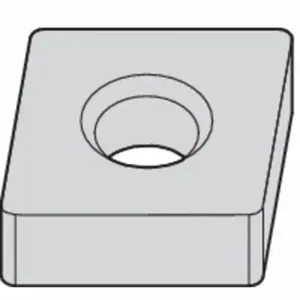 WIDIA CNMA432 Diamond Turning Insert, Cnma Insert, Neutral, 3/16 Inch Thick, 1/32 Inch Corner Radius | CV3JHW 433T24