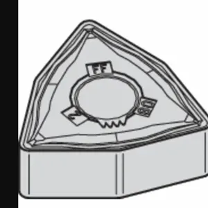 WIDIA WNMG331FF WP15CT Turning Insert, 3/8 Inch Inscribed Circle, Neutral, 3/16 Inch Thick, Ff Chip-Breaker | CV3MKL 433P45