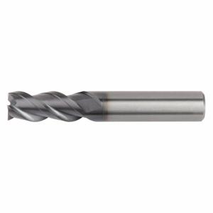 WIDIA 450308003T Square End Mill, Center Cutting, 3 Flutes, 8 mm Milling Dia, 20 mm Length Of Cut | CV3AKM 48KP69