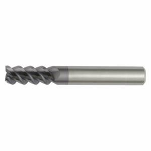 WIDIA 460312005RT Square End Mill, Center Cutting, 3 Flutes, 12 mm Milling Dia, 26 mm Length Of Cut | CV2ZZV 48KR03