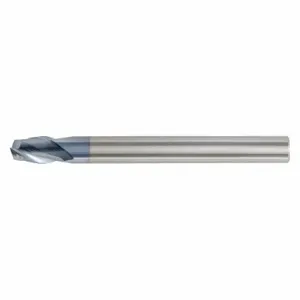 WIDIA 4AP210014 Square End Mill, Center Cutting, 2 Flutes, 3/8 Inch Milling Dia, 1/2 Inch Length Of Cut | CV2ZPT 48HN34