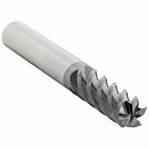 WIDIA 4C0510004ST Square End Mill, Center Cutting, 5 Flutes, 3/8 Inch Milling Dia, 7/8 Inch Length Of Cut | CV3BHY 48HU45