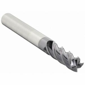 WIDIA 4V4507002ST Square End Mill, Center Cutting, 4 Flutes, 1/4 Inch Milling Dia, 3/8 Inch Length Of Cut | CV3APM 45RM90