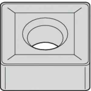 WIDIA SNMG866 WP35CT Square Turning Insert, 1 Inch Inscribed Circle, Neutral, 3/32 Inch Corner Radius | CV3KXU 433V94