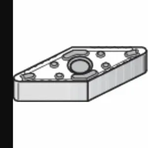 WIDIA VNMG3324P Diamond Turning Insert, Vnmg Insert, Neutral, 3/16 Inch Thick, 1/32 Inch Corner Radius | CV3KVQ 433W12