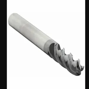 WIDIA 4V0003001XT Ball End Mill, 1/8 Inch Milling Dia, 1/2 Inch Length Of Cut, 2 Inch Overall Length | CV2BNT 48HZ15