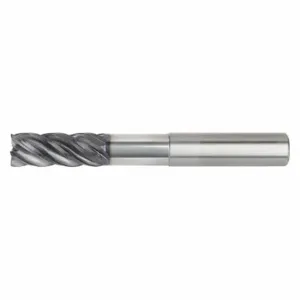 WIDIA 5VNC10014AT Corner Radius End Mill, 5 Flutes, 3/8 Inch Milling Dia, 7/8 Inch Length Of Cut | CV2HZY 48JH14