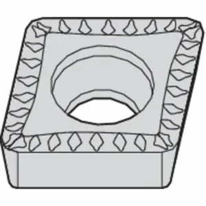 WIDIA CCMT432MU Diamond Turning Insert, Ccmt Insert, Neutral, 3/16 Inch Thick, 1/32 Inch Corner Radius | CV3HZE 433X26